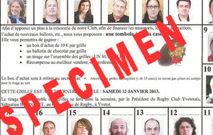 Grilles de Noël, tirage repoussé...